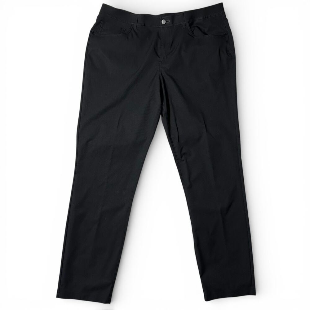 Public Rec Dealmaker Pants Mens Actual Size 37x32 Black 5 Pocket Performance NEW